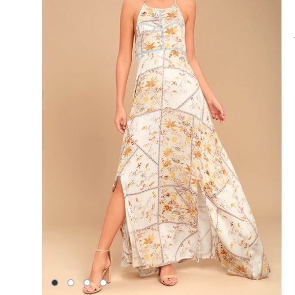 Lulus Dresses & Skirts - Somedays Lovin' A Little Sunshine Maxi Dress